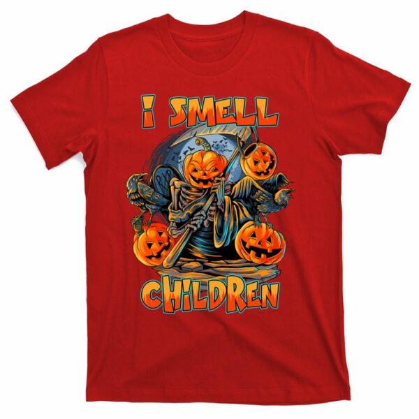 halloween pumpkin i smell children t shirt 7 x3kgom