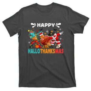 happy hallothanksmas halloween funny thanksgiving t shirt 3 azmkdw