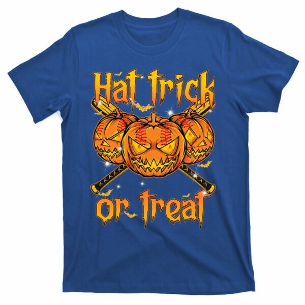 hat trick or treat scary pumpkin halloween hockey gift t shirt 3 nmb6tw