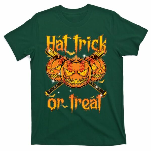hat trick or treat scary pumpkin halloween hockey gift t shirt 4 aiwc9d