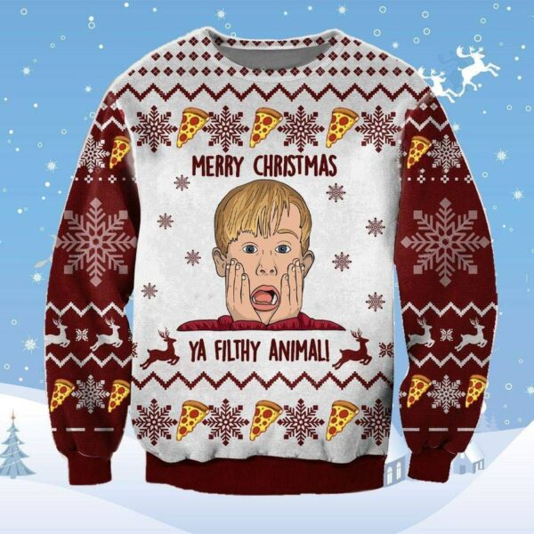 home alone ugly christmas sweater for gift 1 ymidvl