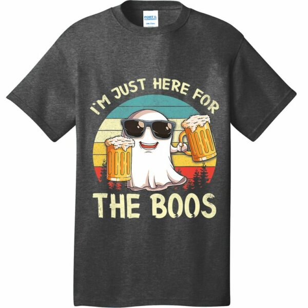 im just here for the boos funny halloween beer t shirt 2 s0mku6