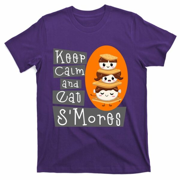 keep calm and eat smores thanksgiving gift t shirt 5 kwrktv