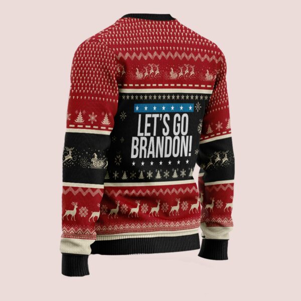 lets go brandon fjb woolen ugly christmas sweater 3 hauqln