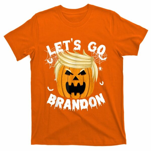 lets go brandon trump pumpkin trumpkin halloween costume t shirt 6 uhzc2u