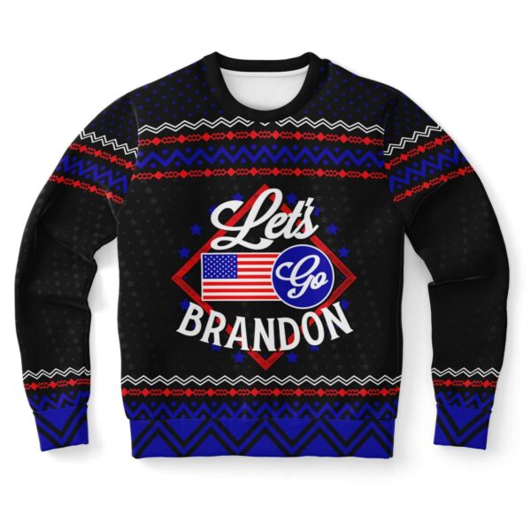 lets go brandon ugly christmas sweater sweatshirt 1 dnd9po
