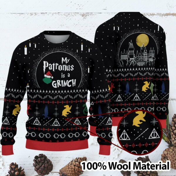 my patronus is a grinch christmas ugly sweater 1 fatoil