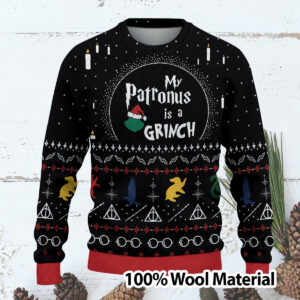 my patronus is a grinch christmas ugly sweater 2 glqvtg