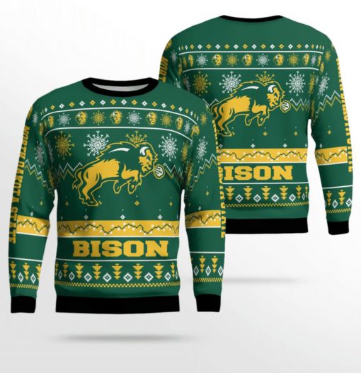 north dakota state bison ugly christmas sweater 1 gbgmx3