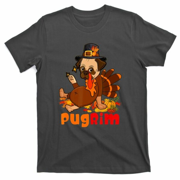 pumpkin pug pugrim thanksgiving t shirt 2 kc3zi2