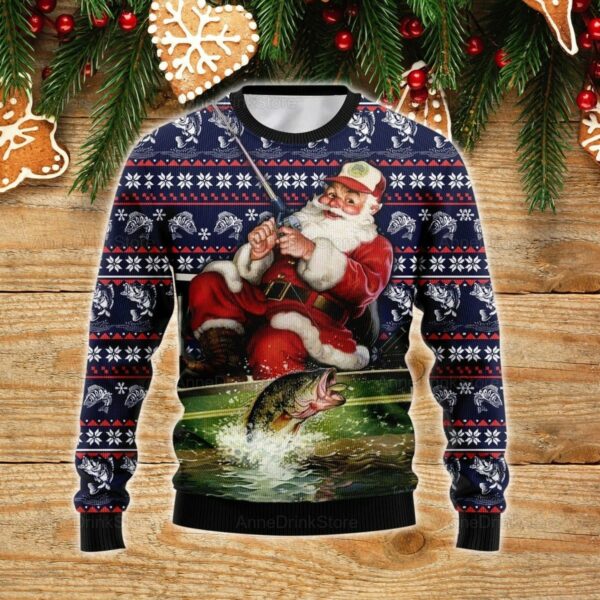 santa fishing sweater 3 q3c0wq