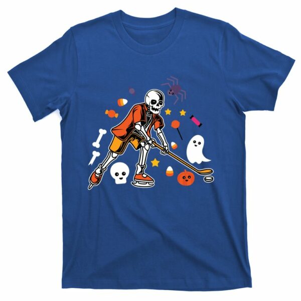 skeleton playing ice hockey halloween costume t shirt 3 hjegyp