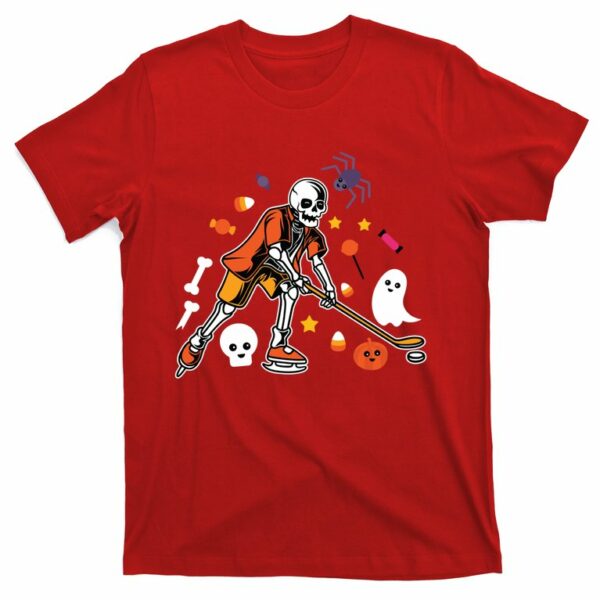 skeleton playing ice hockey halloween costume t shirt 7 zwfgpy