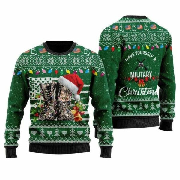 soldiers have yourself a military ugly christmas sweatshirt sweater 1 n7xfoj