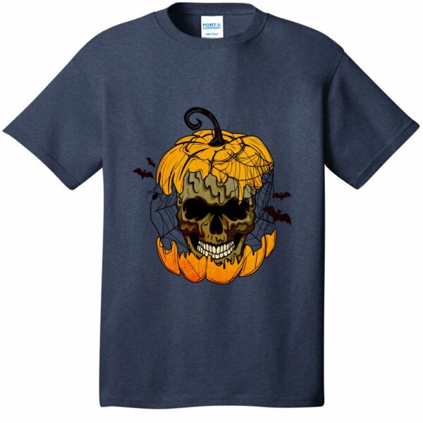 spooky pumpkin skull zombie happy halloween t shirt 3 xcw4ye