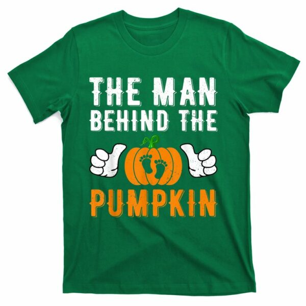 the man behind the pumpkin halloween baby dad soon pregnancy t shirt 3 y7dvtt