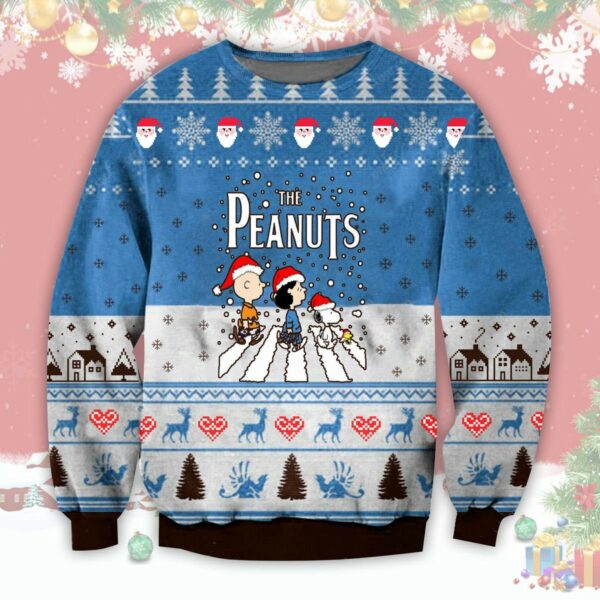 the peanuts road 2022 christmas ugly sweatshirt gift 1 jbysvw