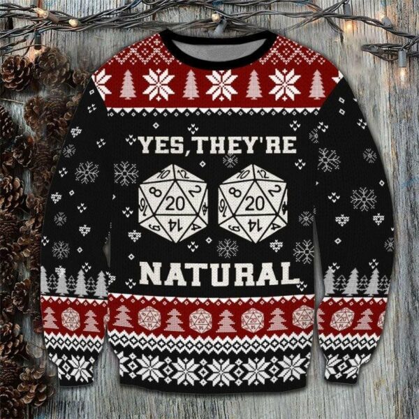 they are natural ugly christmas sweatshirt sweater 1 kzx8gj