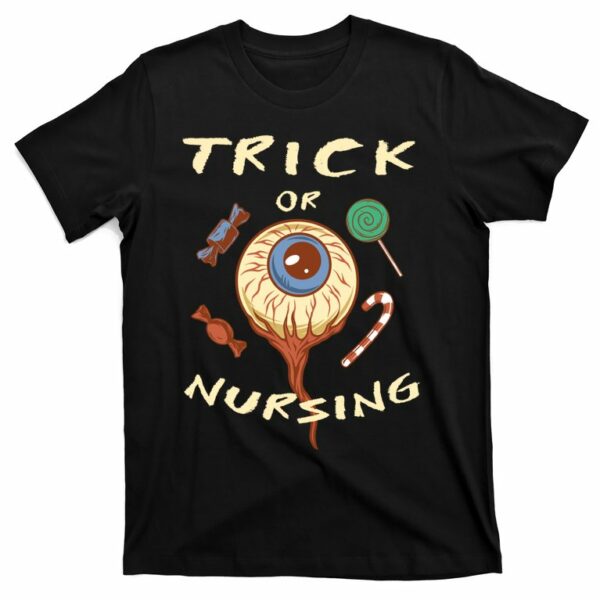 trick or nursing halloween er nurse scary t shirt 1 zxkr7y