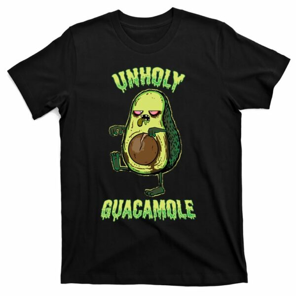 unholy guacamole zombie avocado halloween dia de los muertos t shirt 1 fhynoy