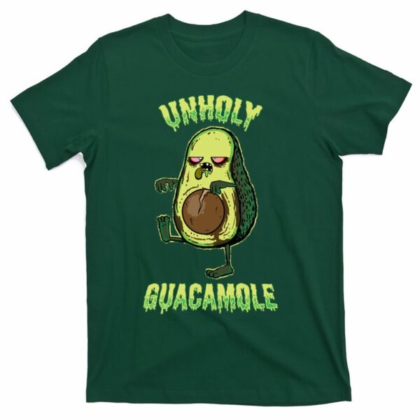 unholy guacamole zombie avocado halloween dia de los muertos t shirt 4 dcntfp