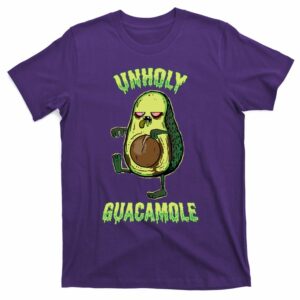 unholy guacamole zombie avocado halloween dia de los muertos t shirt 7 ratgin