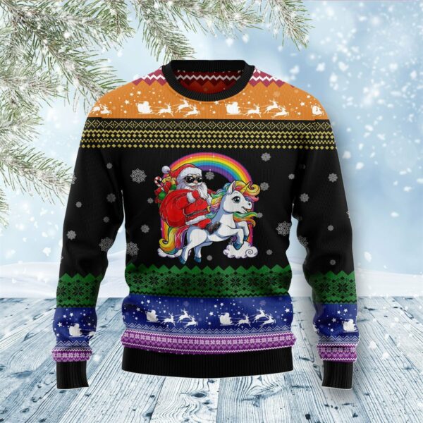 unicorn lgbt ugly christmas sweatshirt sweater 1 t4yqha