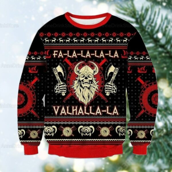 viking ugly christmas sweater gifts 1 otamyc