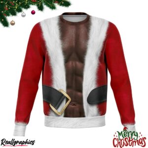 african black santa christmas ugly sweater 1 xhe0so