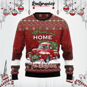 all hearts come home ugly christmas sweater vrt78f