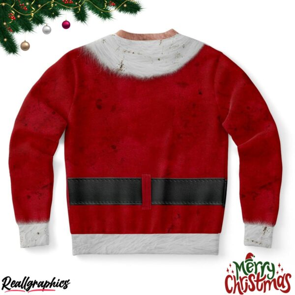 bad santa custome ugly christmas sweater 2 kwrd5s