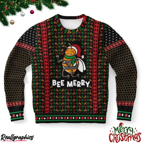bee merry ugly christmas sweater 1 eao9gj