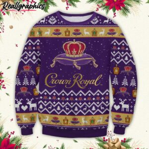 crown royal ugly christmas sweater 4fE4T