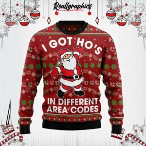 funny different santa ugly christmas sweater ktrhun