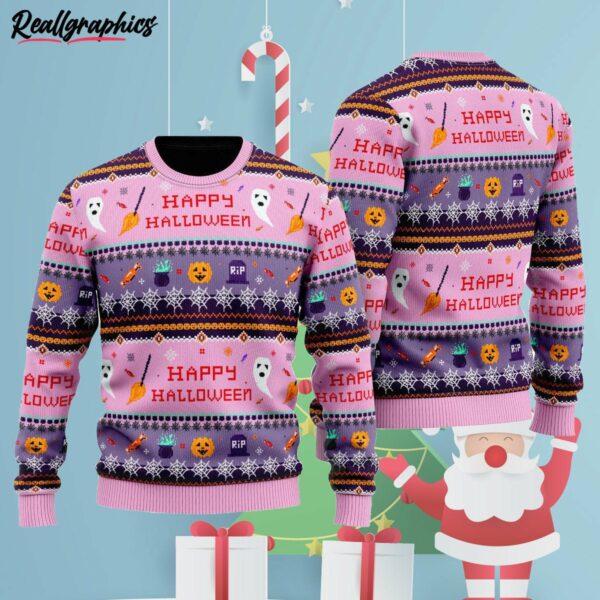 funny halloween ugly christmas sweater gz60rb