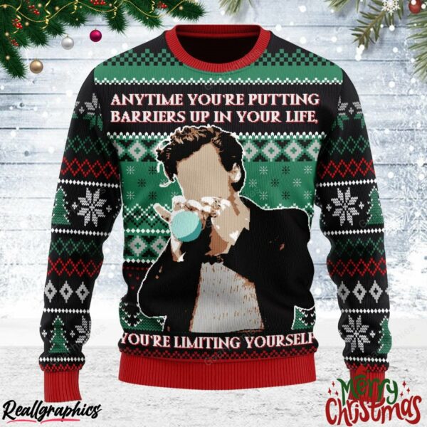harry styles vouge cover christmas ugly sweatshirt sweater 1 r8yqja