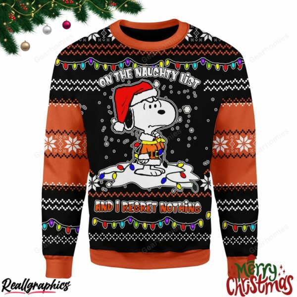 merry christmas i regret nothing all over print ugly sweatshirt sweater 1 vhinxd