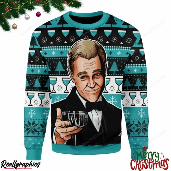 merry christmas leo wine glass meme christmas ugly sweatshirt sweater 1 kqncyb