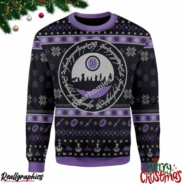 merry christmas the fellowship christmas ugly sweatshirt sweater 1 qkcwbg