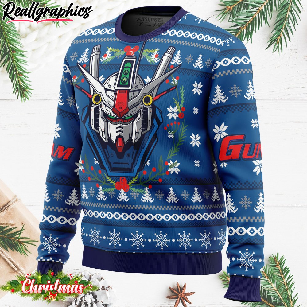 mobile suit rx 78 gundam ugly christmas sweater 2 us0ppk