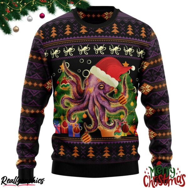 octopus ornament ugly sweatshirt sweater 1 tf9otn