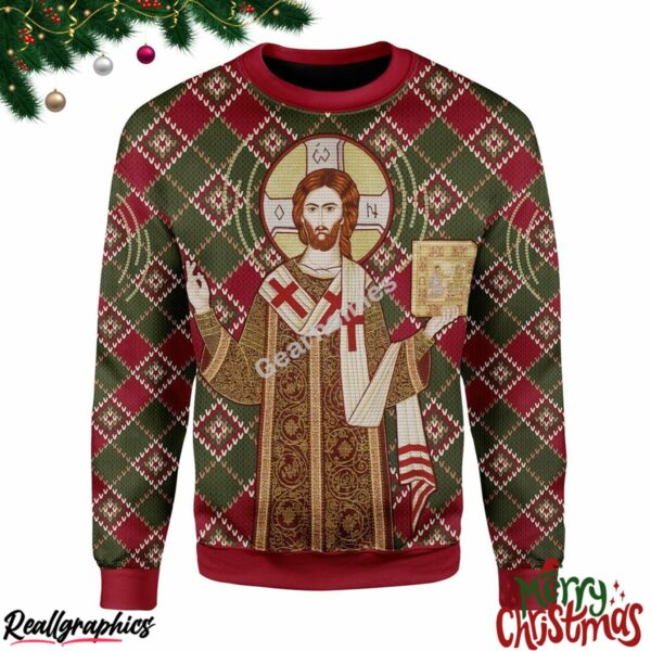 orthodox christianity christmas ugly sweatshirt sweater 1 yposi2