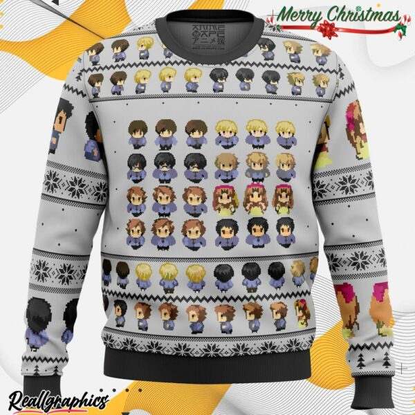 ouran high school host club sprites ugly christmas sweater 1 heozsr