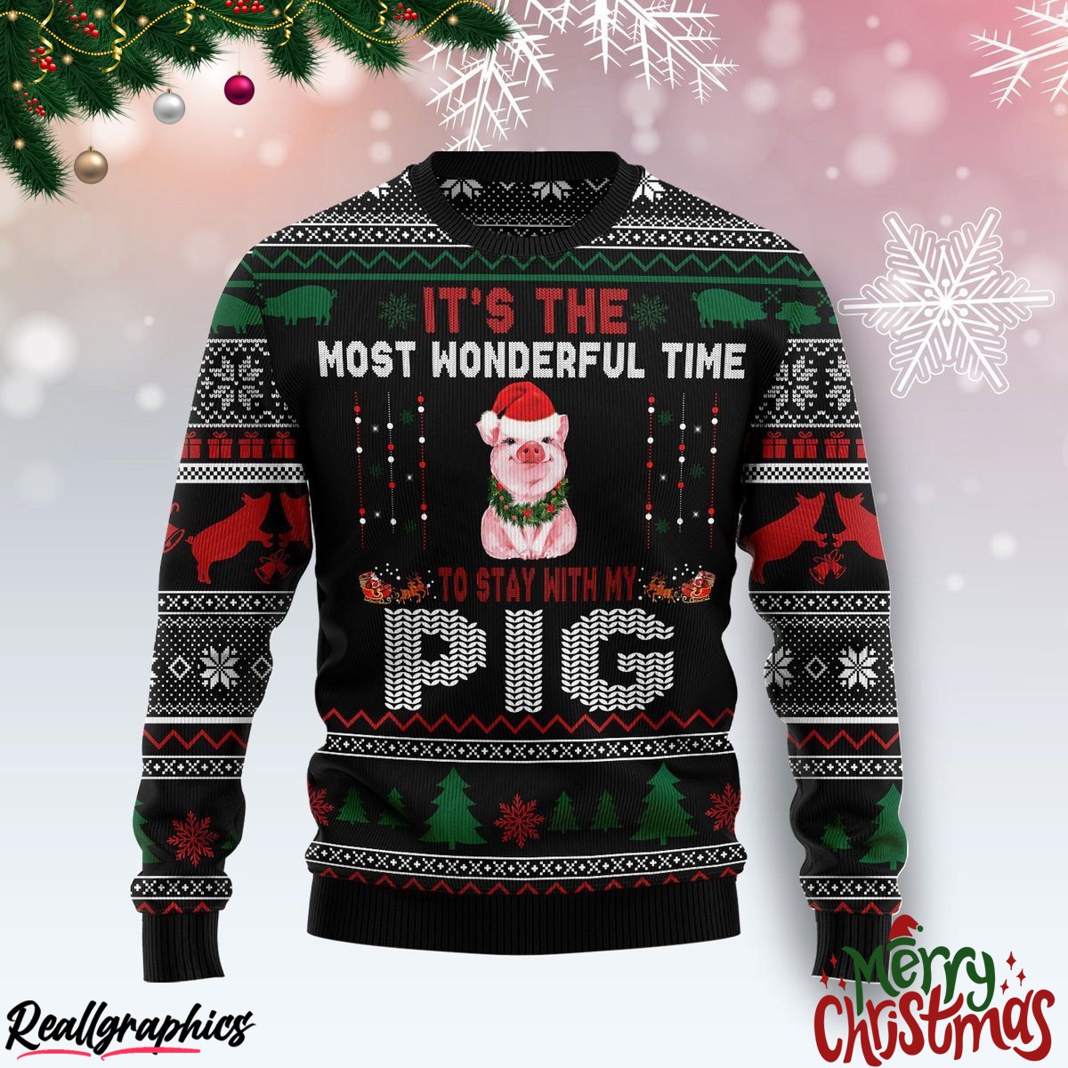 Pig Ugly Sweatshirt, Sweater