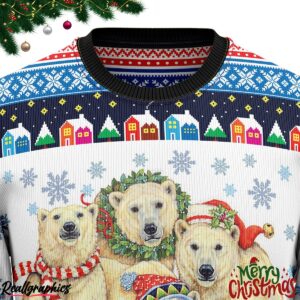polar bears christmas ugly sweatshirt sweater 2 orikh4