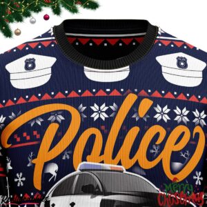 police navidad ugly sweatshirt sweater 2 b3bqf4