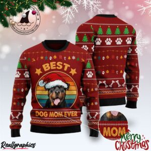rottweiler best dog mom ever ugly sweatshirt sweater 3 zenuv5