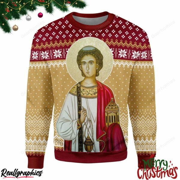 saint stefan all over print ugly sweatshirt sweater 1 yzr6ul