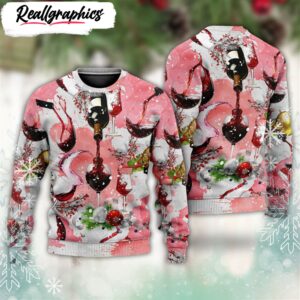 wine drinking a glass of fine wine ugly christmas sweater best gift for christmas rb3345 1 gr7ocg