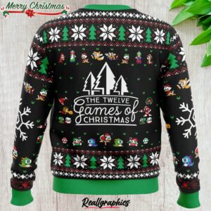 12 games of christmas ugly christmas sweater 1 xyomzp